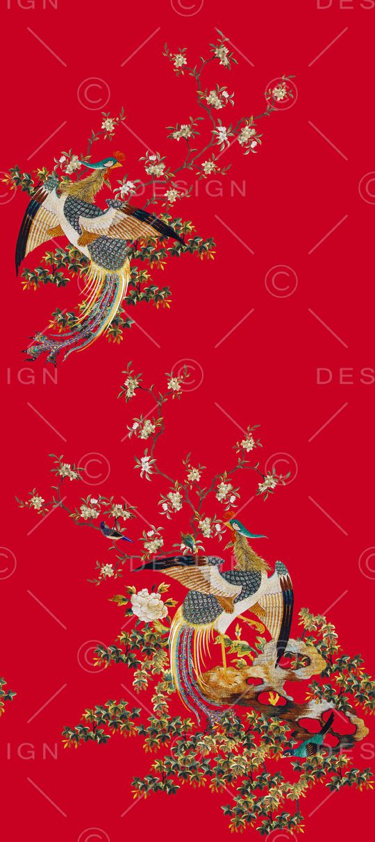 鸟印花华亿平台图片