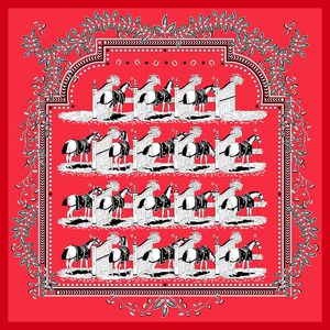 线条画印花华亿平台图片