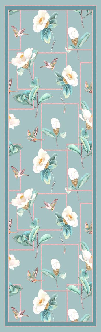 水墨风印花华亿平台图片