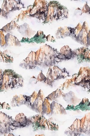 旗袍印花华亿平台图片