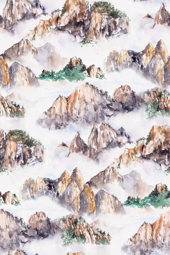 旗袍印花华亿平台图片