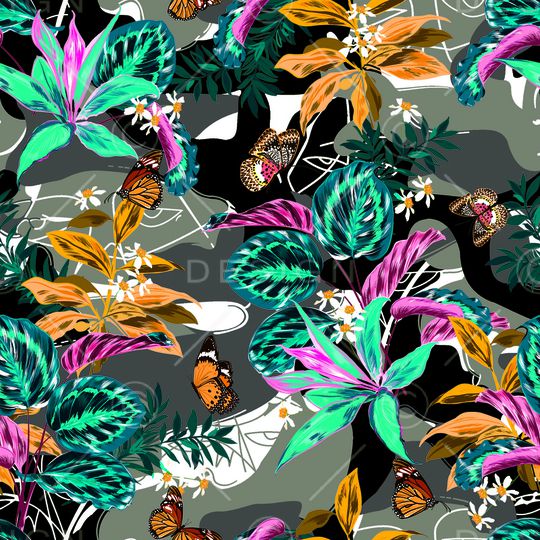 时尚印花华亿平台图片