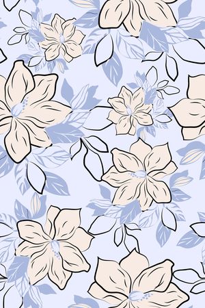 绿植树叶印花华亿平台图片