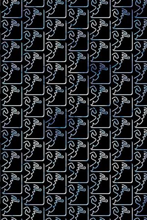 几何印花华亿平台图片