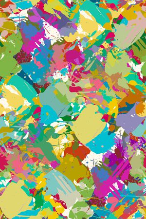 抽象男装印花华亿平台图片