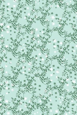 绿植树叶印花华亿平台图片