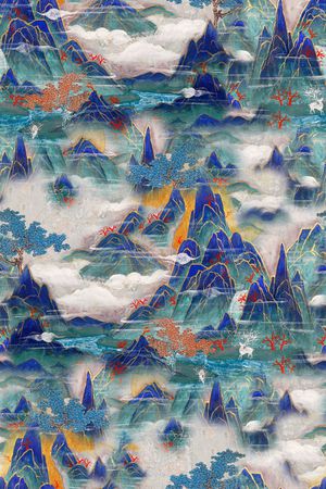 香云纱印花华亿平台图片