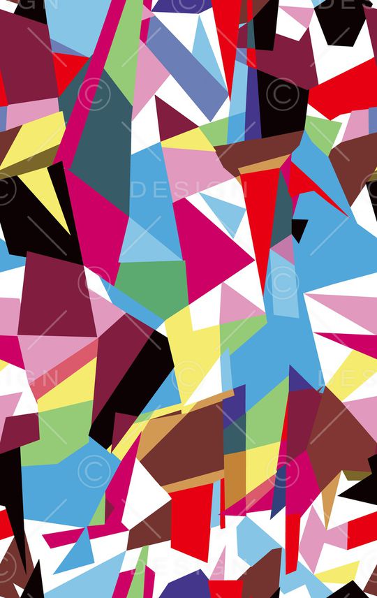 几何印花华亿平台图片