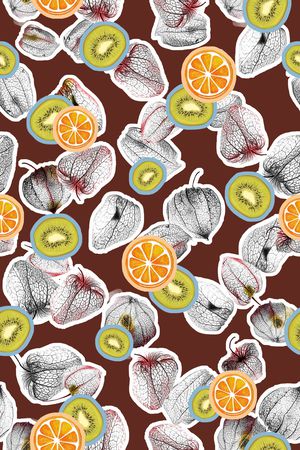 水果印花华亿平台图片