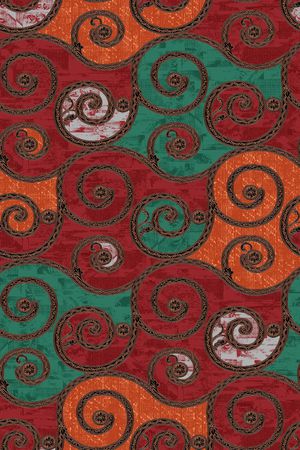 几何印花华亿平台图片