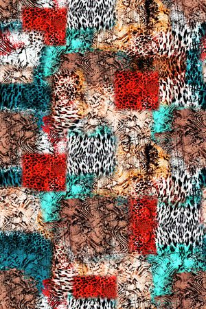 几何印花华亿平台图片