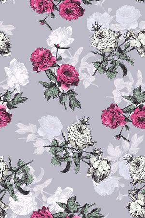 玫瑰花印花华亿平台图片