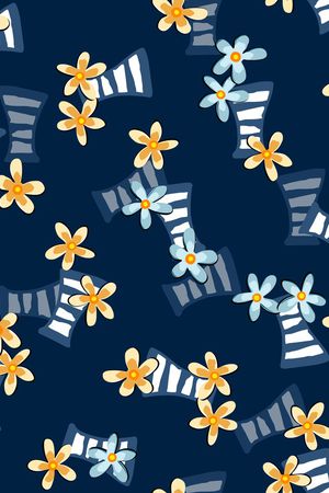 连衣裙印花华亿平台图片