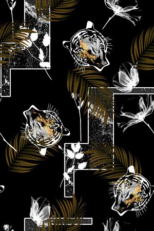 男装印花华亿平台图片