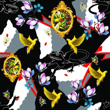 简约印花华亿平台图片