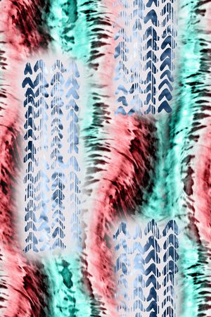 几何印花华亿平台图片