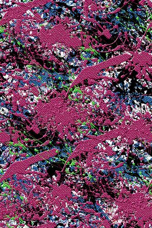 抽象男装印花华亿平台图片