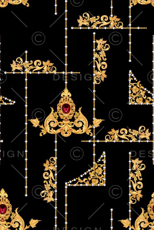 珠宝宝石印花华亿平台图片