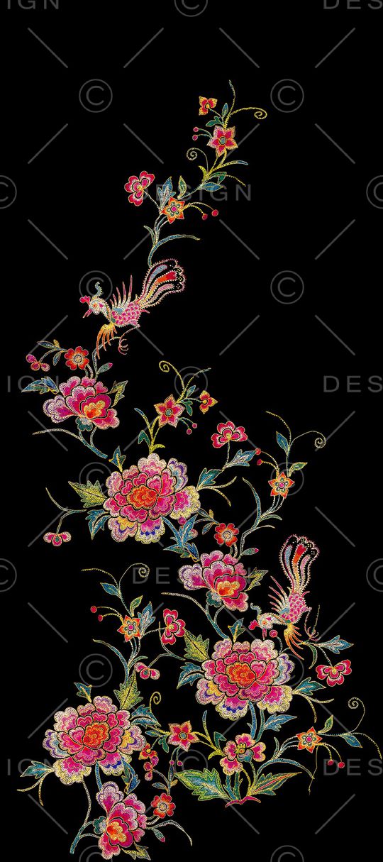 鸟印花华亿平台图片