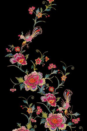 鸟印花华亿平台图片