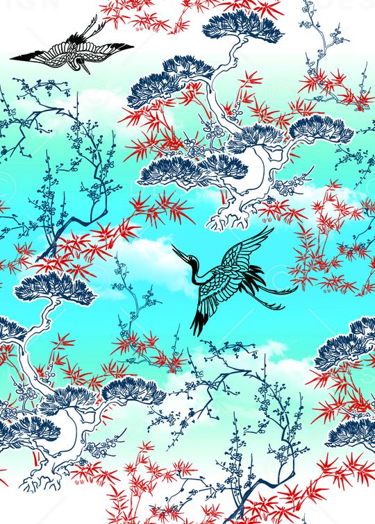 梅花印花华亿平台图片