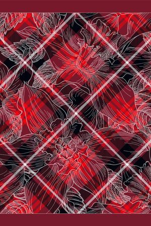 条格印花华亿平台图片