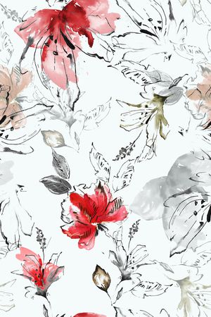 水彩印花华亿平台图片