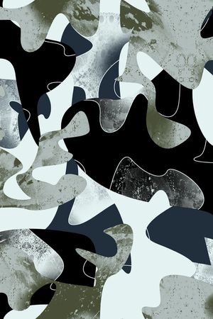 几何印花华亿平台图片