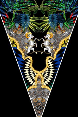 时尚印花华亿平台图片