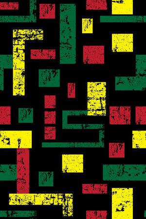 几何印花华亿平台图片