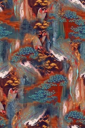 香云纱印花华亿平台图片