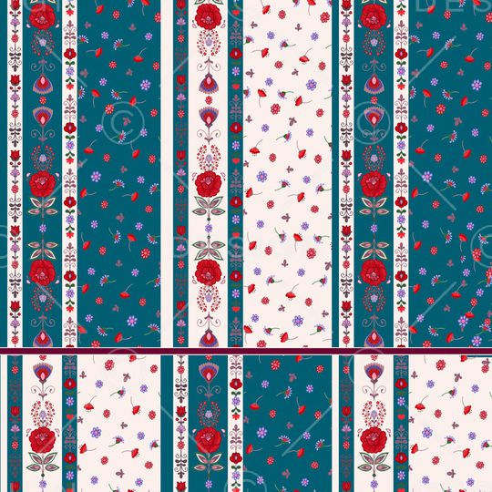 定位花印花华亿平台图片