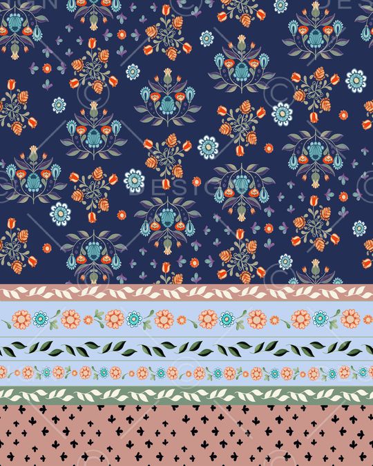 定位花印花华亿平台图片