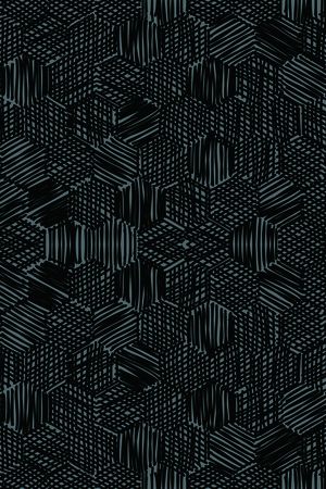 几何印花华亿平台图片