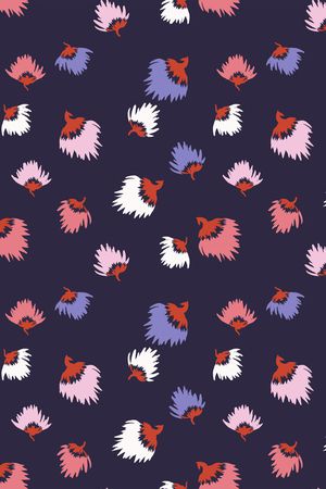 彩底花卉印花华亿平台图片