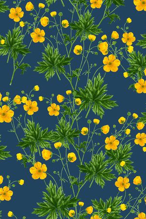 彩底花卉印花华亿平台图片