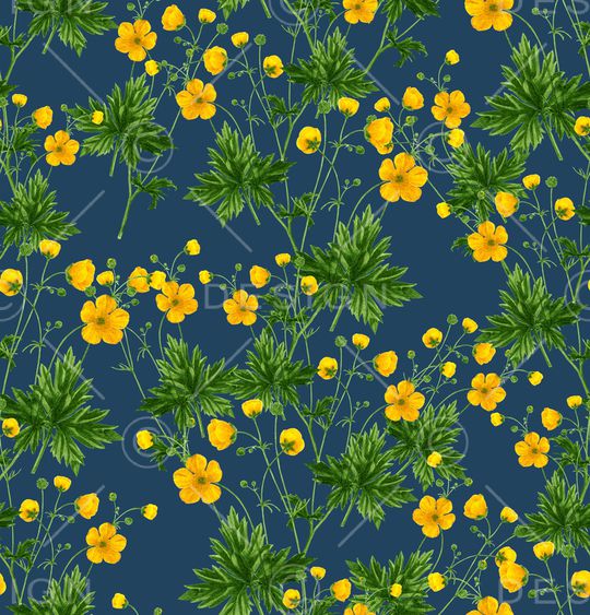 彩底花卉印花华亿平台图片