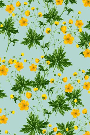 彩底花卉印花华亿平台图片