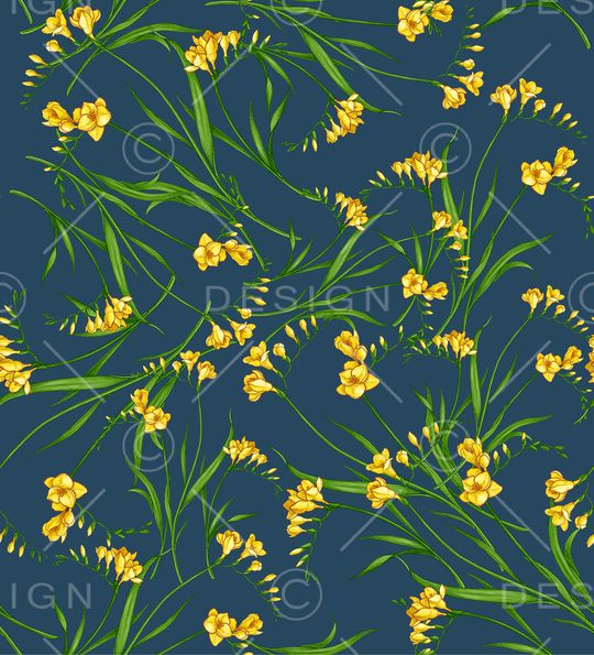 彩底花卉印花华亿平台图片