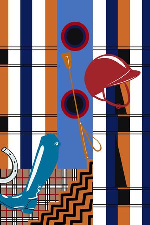 线条印花华亿平台图片