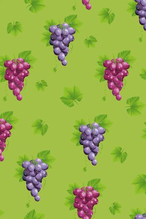 葡萄印花华亿平台图片