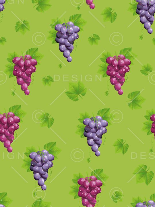 葡萄印花华亿平台图片