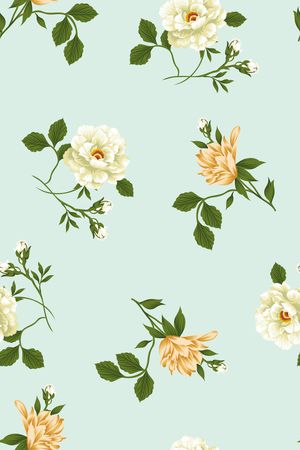 绿植树叶印花华亿平台图片