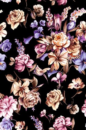 绿植树叶印花华亿平台图片