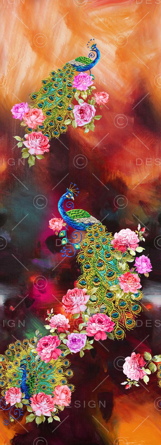 鸟印花华亿平台图片