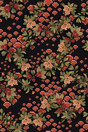 中老年印花华亿平台图片