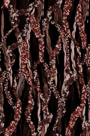 几何印花华亿平台图片