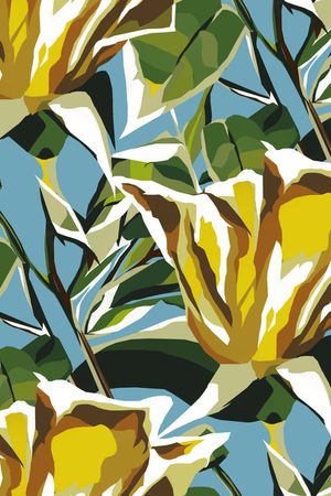 玫瑰花印花华亿平台图片