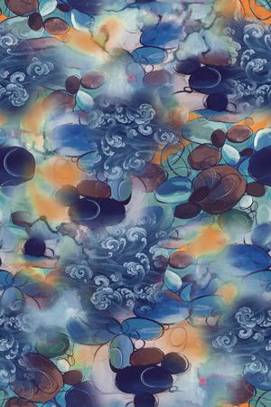 祥云印花华亿平台图片