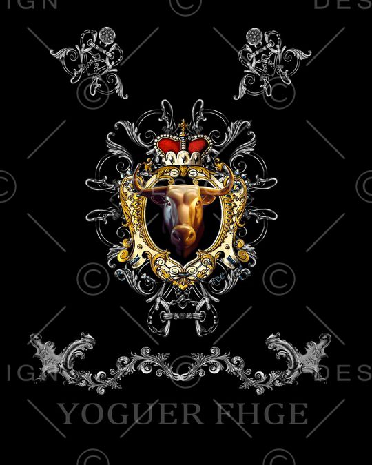 动物花卉印花华亿平台图片